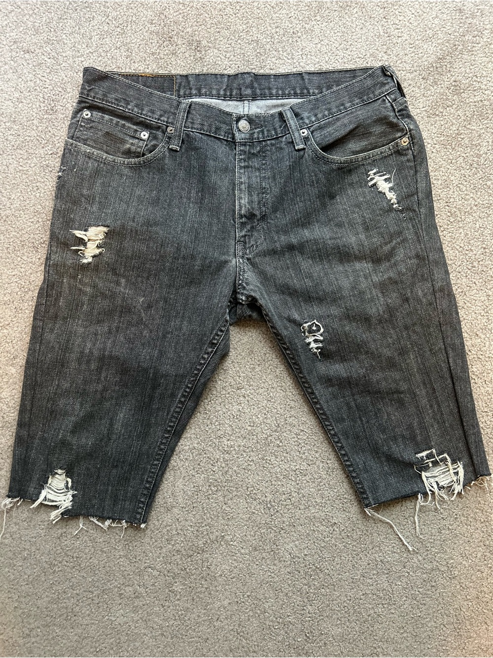 Levi 514 denim shorts